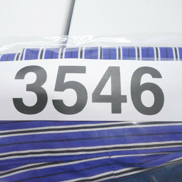 Ralph Lauren Shirt Mens Large Blue Striped Classic Fit Long Sleeve Button Front - Picture 10 of 10